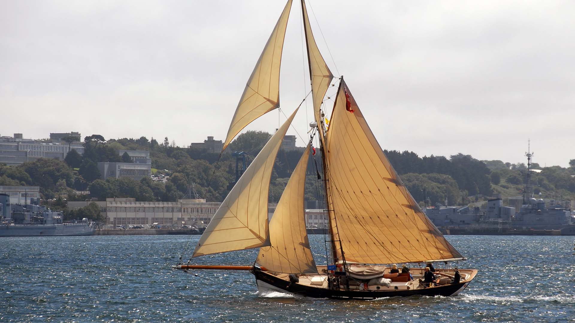 Low-carbon adventure sailing holidays aboard Amelie Rose